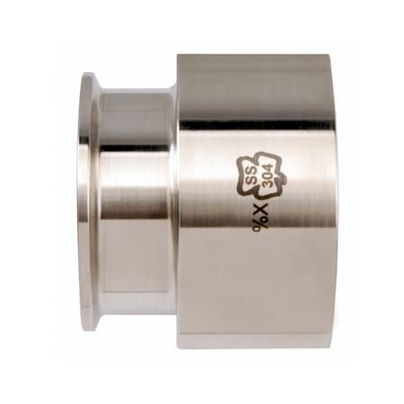 Sanitary Food Grade Fittings Adapter Tri-Clamp X FNPT 2 316L SS #7 22MP-2X2-316L-7